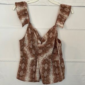 Midriff top by T.I.M.I.N.G